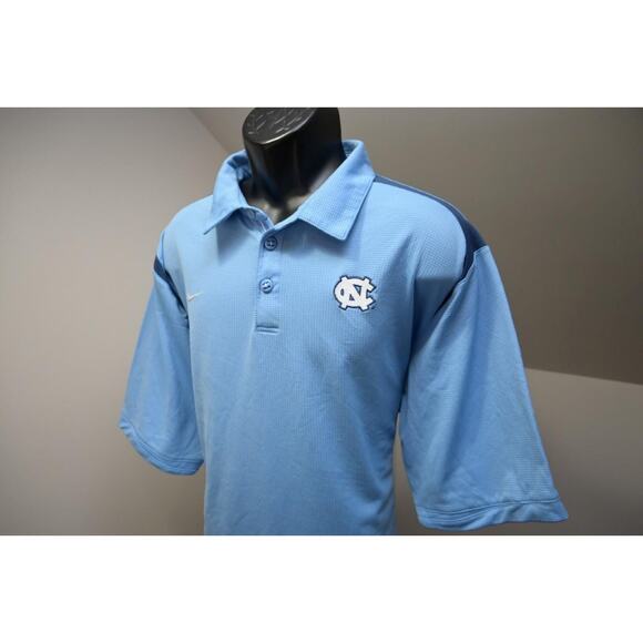 Nike Golf Polo Dri Fit Performance UNC North Carolina Tar Heels Mens Sz XL - Picture 3 of 12